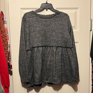 Time & Tru Maternity Long Sleeve Top - Size L (12-14)